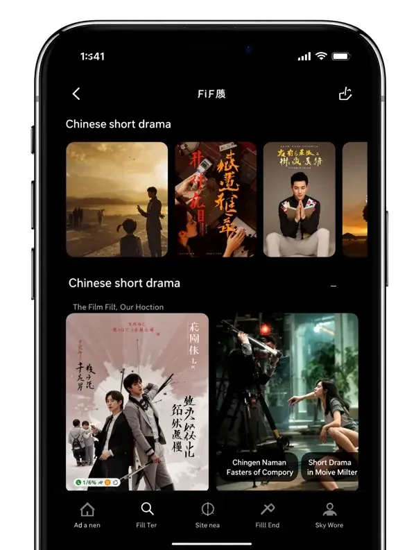 微博兔影院 APP 分类浏览